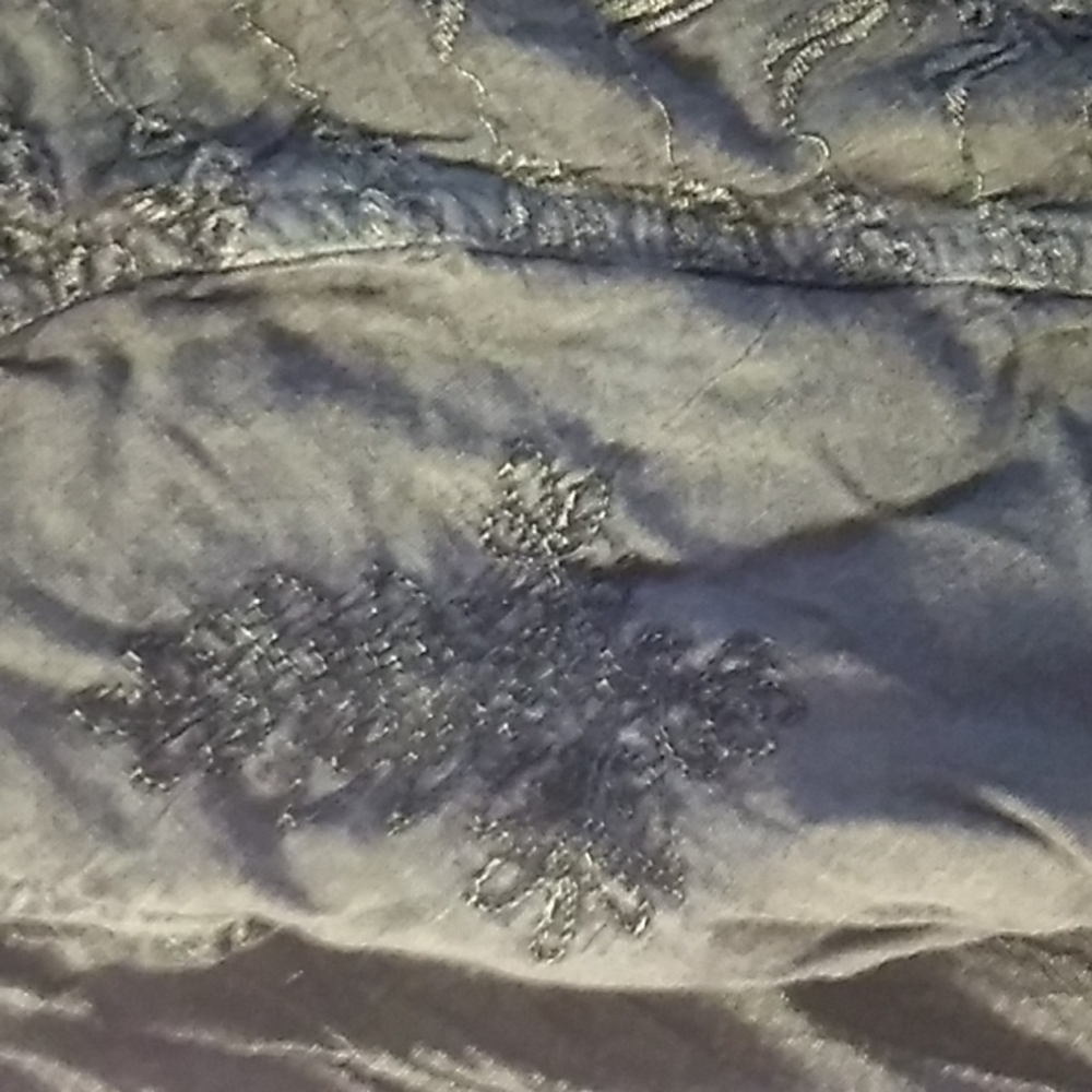 Fairycore Cottagecore Grunge Green Lace Vintage Top Size Small - Picture 4 of 4